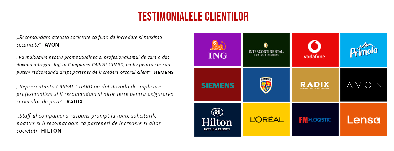 Testimoniale CarpatGuard